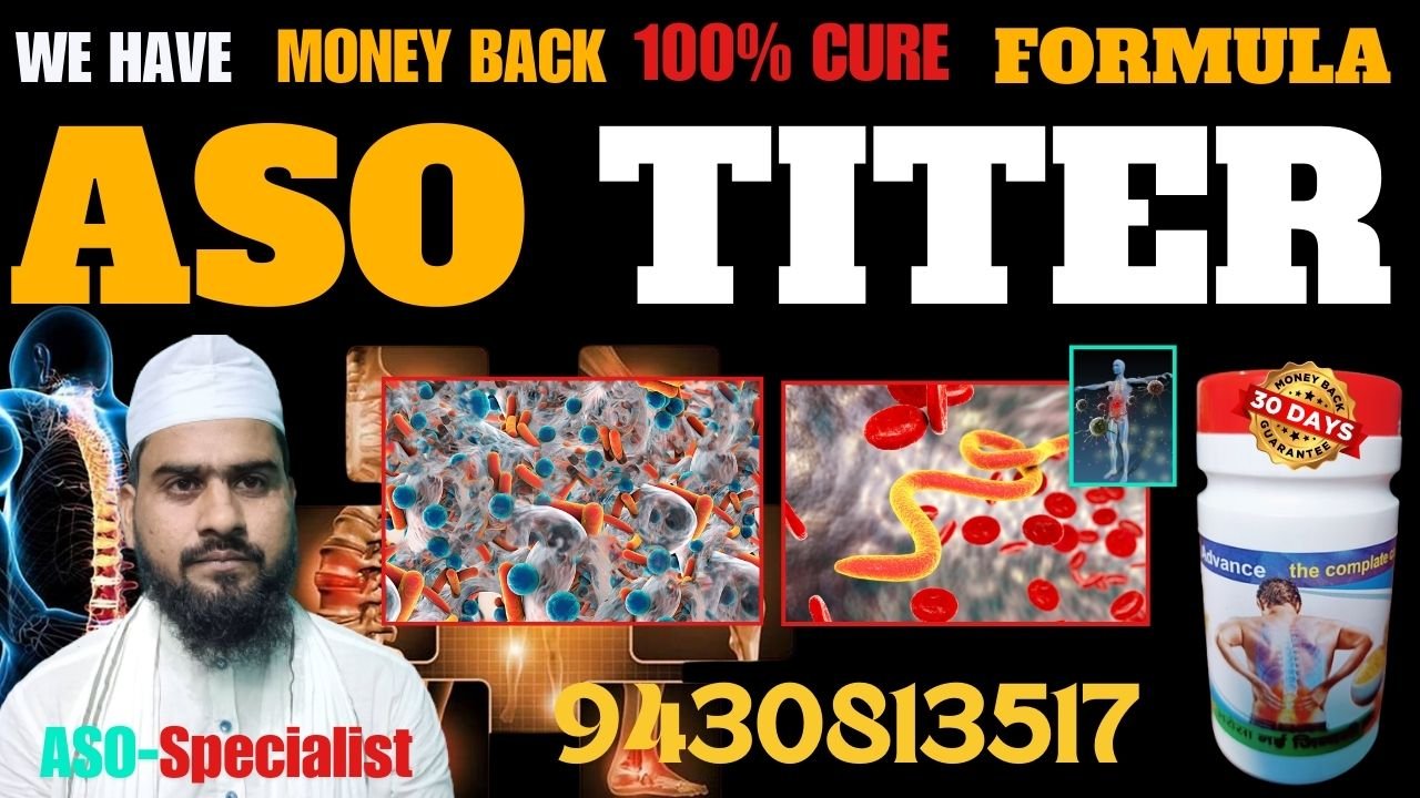 ASO TITER DESTROYED WITH AYURVEDA